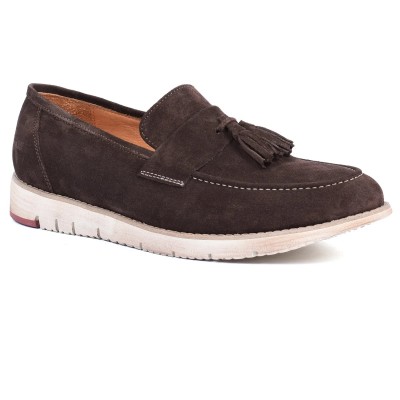 Mocassin homme HOMME MODERNE Marron – Cuir de qualité