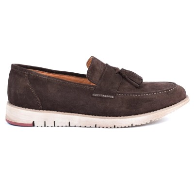 Mocassin homme HOMME MODERNE Marron – Cuir de qualité