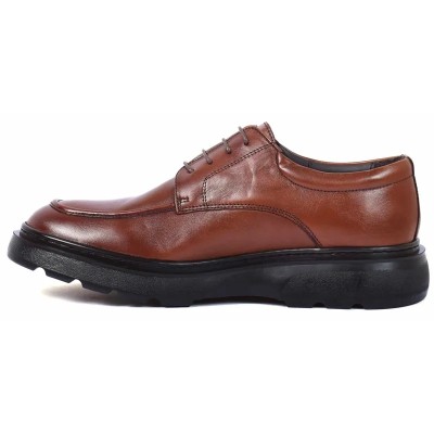 DERBIES HOMME CUIR 2403 Marron : Élégance intemporelle