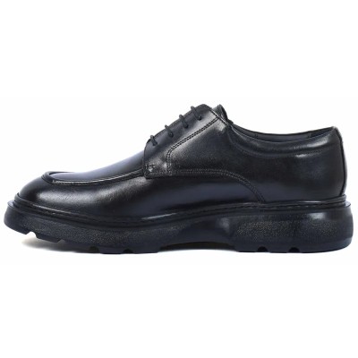 DERBIES HOMME CUIR 2403 noir : Élégance intemporelle