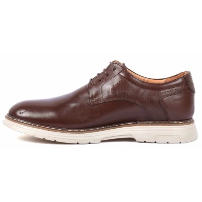 DERBIES HOMME CUIR marron homme - Modèle 2405 ELITO