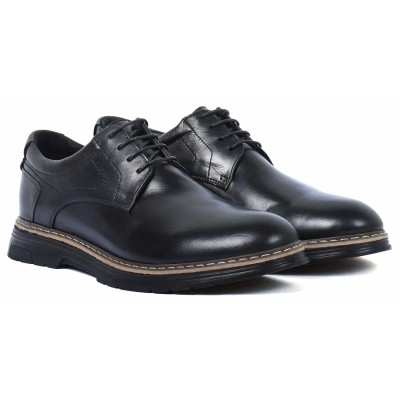DERBIES HOMME CUIR noir homme - Modèle 2405 ELITO