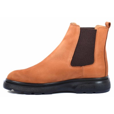 Boots Homme ELITO 2414 Camel : Nubuck, Confort et Style