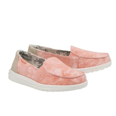Chaussures été roses tie-dye - légères & ultra souples