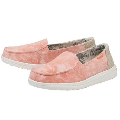 Chaussures été roses tie-dye - légères & ultra souples