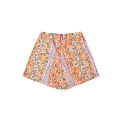 Ensemble Fille : Chemisier Court et Jupe Courte 1206-31629-FLO889
