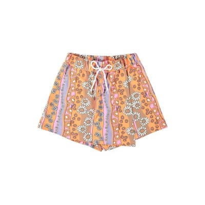 Ensemble Fille : Chemisier Court et Jupe Courte 1206-31629-FLO889