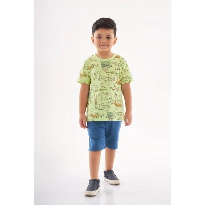 Ensemble enfant CONJUNTO INFANTIL SAFARI 1208-44636-AB1988 Multicolore
