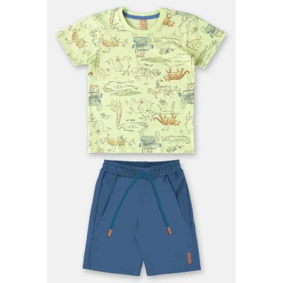 Ensemble enfant CONJUNTO INFANTIL SAFARI 1208-44636-AB1988 Multicolore