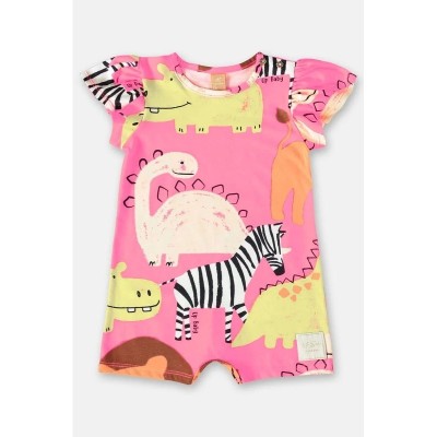 Combishort enfant  MACAQUINHO E FAIXA 1256-44671-AB1983 Multicolore