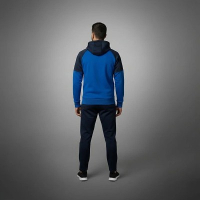 Survêtement Homme 829-BL – Bleu & Marine à Capuche | CityMode.tn
