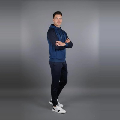 Survêtement Homme Bleu Pétrole 639-BLP – Ensemble Sport Confort