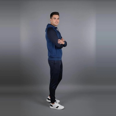 Survêtement Homme Bleu Pétrole 639-BLP – Ensemble Sport Confort