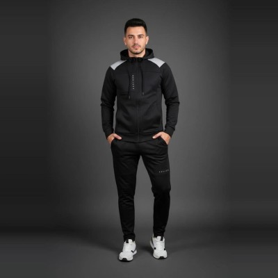 Survêtement Homme Noir 639-N – Ensemble Sport & Style