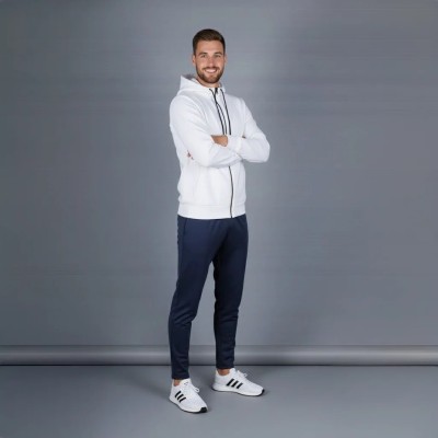 Survêtement Homme Blanc 830-BC – Ensemble Sport Moderne