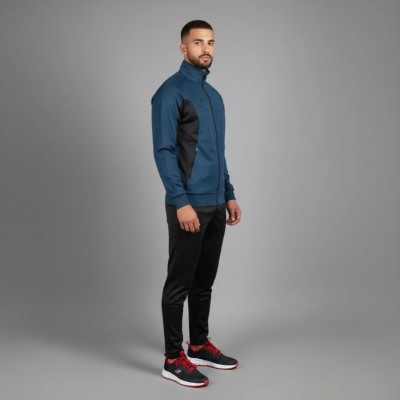 Survêtement homme bleu pétrole satin AUSLESE Réf 805-BLP | Citymode.tn