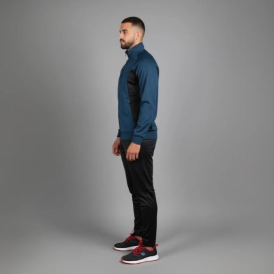 Survêtement homme bleu pétrole satin AUSLESE Réf 805-BLP | Citymode.tn