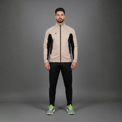 Survêtement homme beige satin AUSLESE Réf 805-BG | Citymode.tn