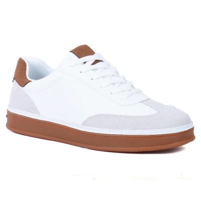 Sneakers Homme GLA SHOES Blanc – Confort & Style – Réf GLA-FA-1-BC