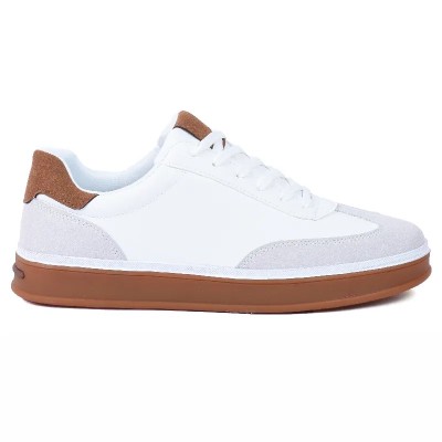 Sneakers Homme GLA SHOES Blanc – Confort & Style – Réf GLA-FA-1-BC