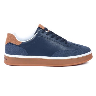 Sneakers Homme GLA SHOES Bleu Marine – Confort & Style – Réf GLA-FA-1-BLM