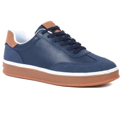 Sneakers Homme GLA SHOES Bleu Marine – Confort & Style – Réf GLA-FA-1-BLM