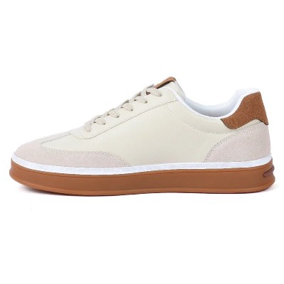 Sneakers Homme GLA SHOES Beige – Confort & Style – Réf GLA-FA-1-BG