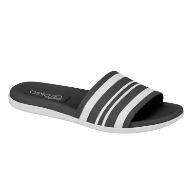 BEIRA RIO- TAMANCO FEMININO - 8360-222-19448-15787 - NOIR/BLANC
