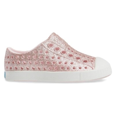 NATIVE SHOES - JEFFERSON BLING - 12100112-6805 - PAILLETTE ROSE CLAIR