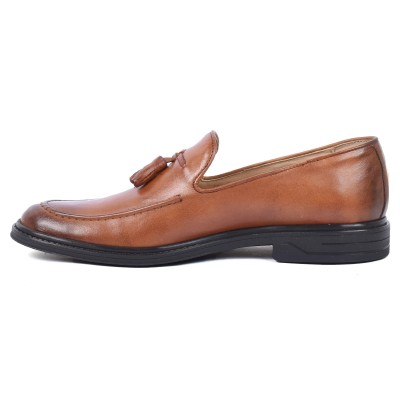 Mocassin Homme Cuir Camel MX-220-C