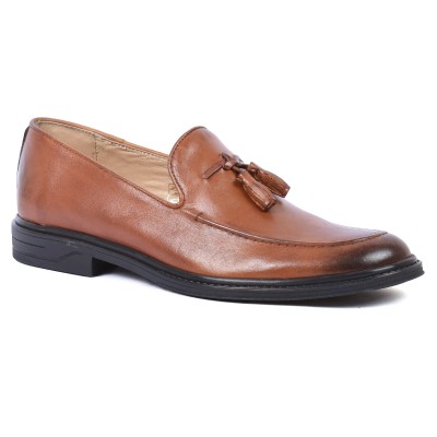 Mocassin Homme Cuir Camel MX-220-C