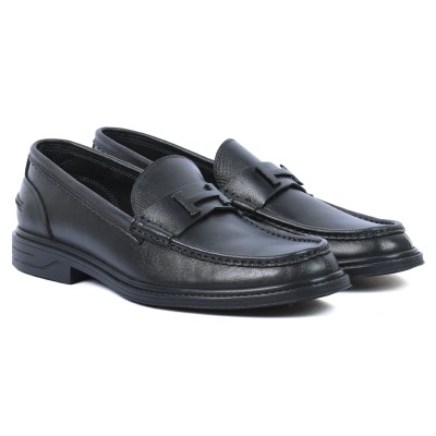 Mocassin Homme Cuir Noir MX-238-N Classique