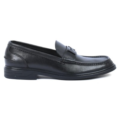 Mocassin Homme Cuir Noir MX-238-N Classique
