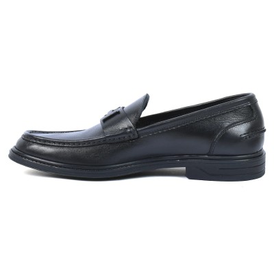 Mocassin Homme Cuir Noir MX-238-N Classique