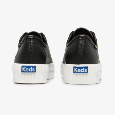 KEDS - TRIPLE KICK AMP LEATHER - KED-WH64549 - NOIR