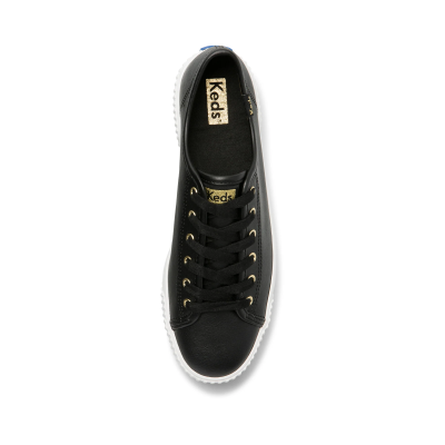 KEDS - TRIPLE KICK AMP LEATHER - KED-WH64549 - NOIR