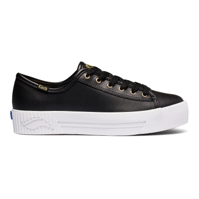 KEDS - TRIPLE KICK AMP LEATHER - KED-WH64549 - NOIR