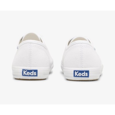 KEDS - CHAMPION ORGANIC CANVAS  - KED-WF64811 - BLANC