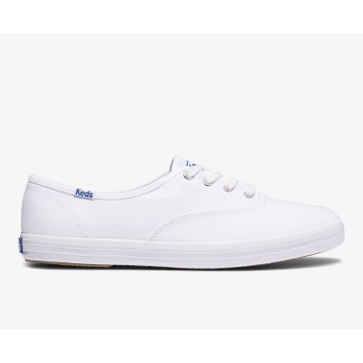 KEDS - CHAMPION ORGANIC CANVAS  - KED-WF64811 - BLANC