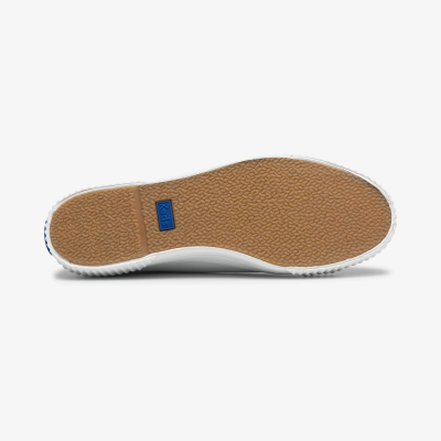KEDS - TRIPLE KICK AMP LEATHER - KED-WH64550 - BLANC