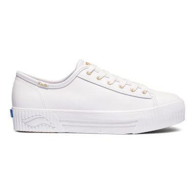 KEDS - TRIPLE KICK AMP LEATHER - KED-WH64550 - BLANC