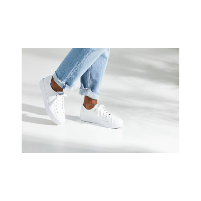 KEDS - TRIPLE KICK LEATHER   - KED-WH57310 - BLANC