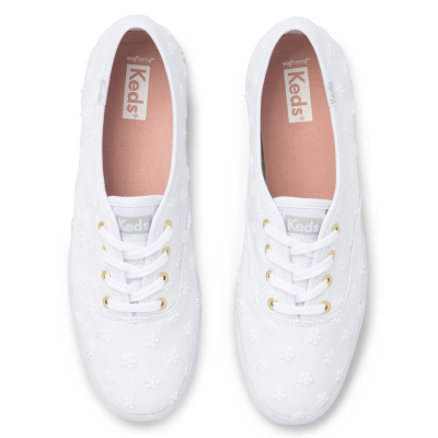 KEDS - CHAMPION DAISY EYELET - KED-WF65882 - BLANC