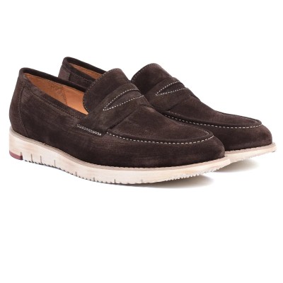 Mocassin homme HOMME MODERNE Marron – Cuir de qualité