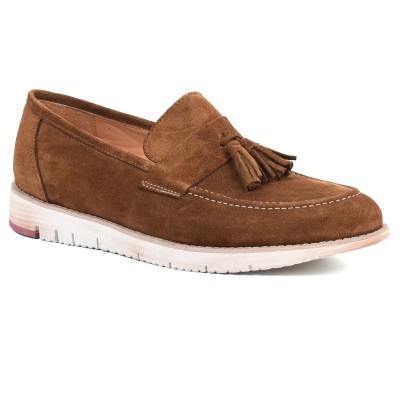 Mocassin homme HOMME MODERNE Taupe – Cuir élégant