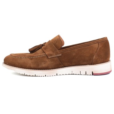 Mocassin homme HOMME MODERNE Taupe – Cuir élégant