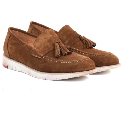 Mocassin homme HOMME MODERNE Taupe – Cuir élégant
